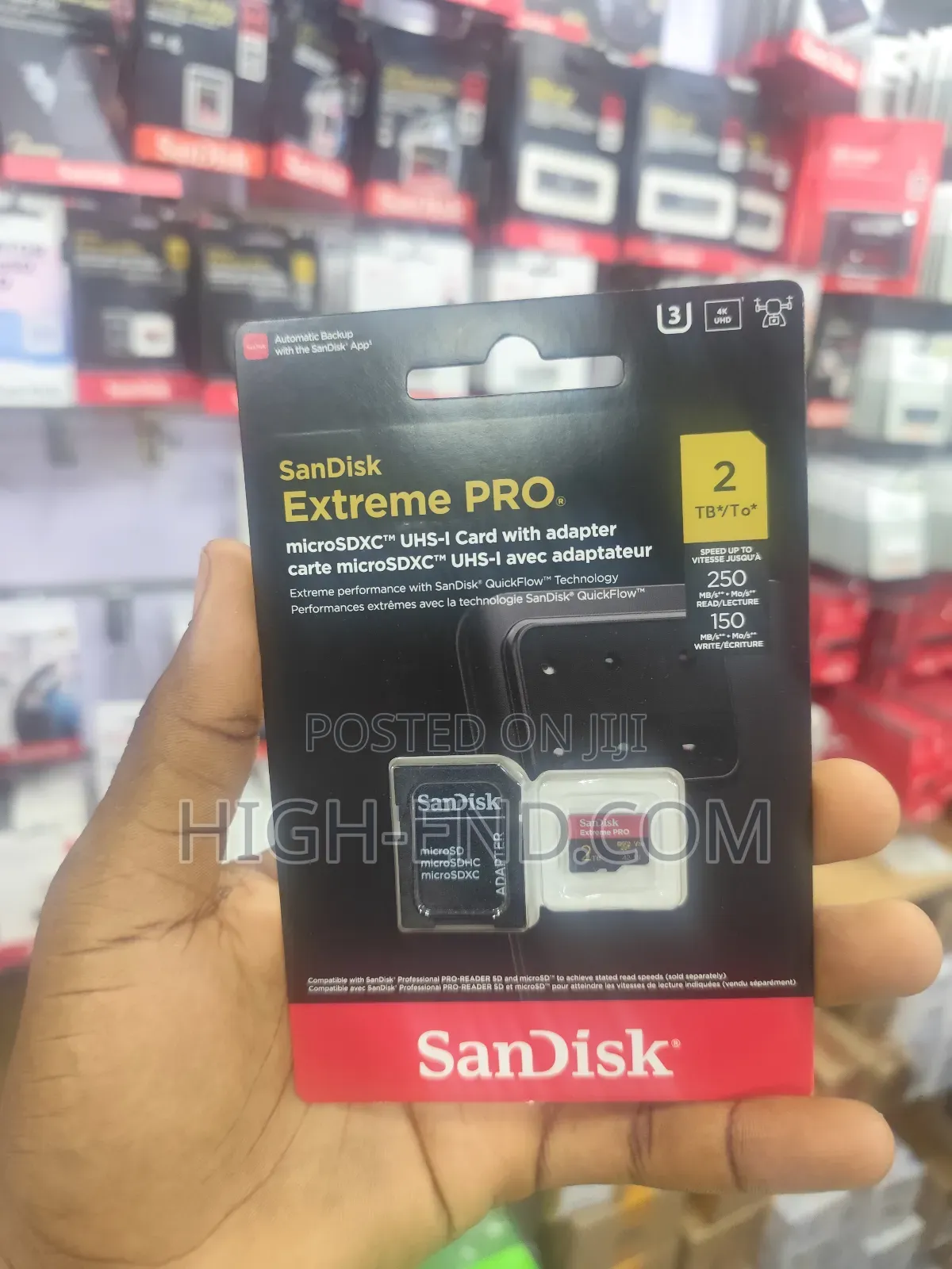 Sandisk 2tb Extreme Pro Microsdxctm Uhs-I Card