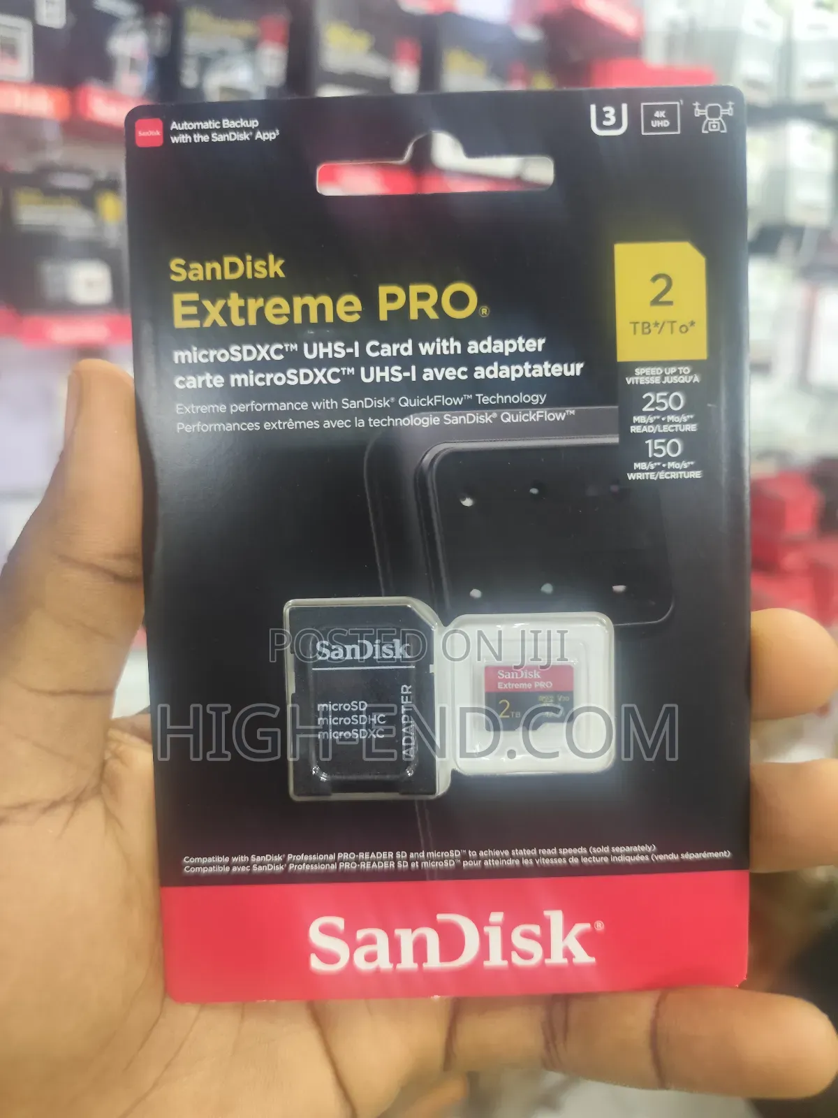 Sandisk 2tb Extreme Pro Microsdxctm Uhs-I Card