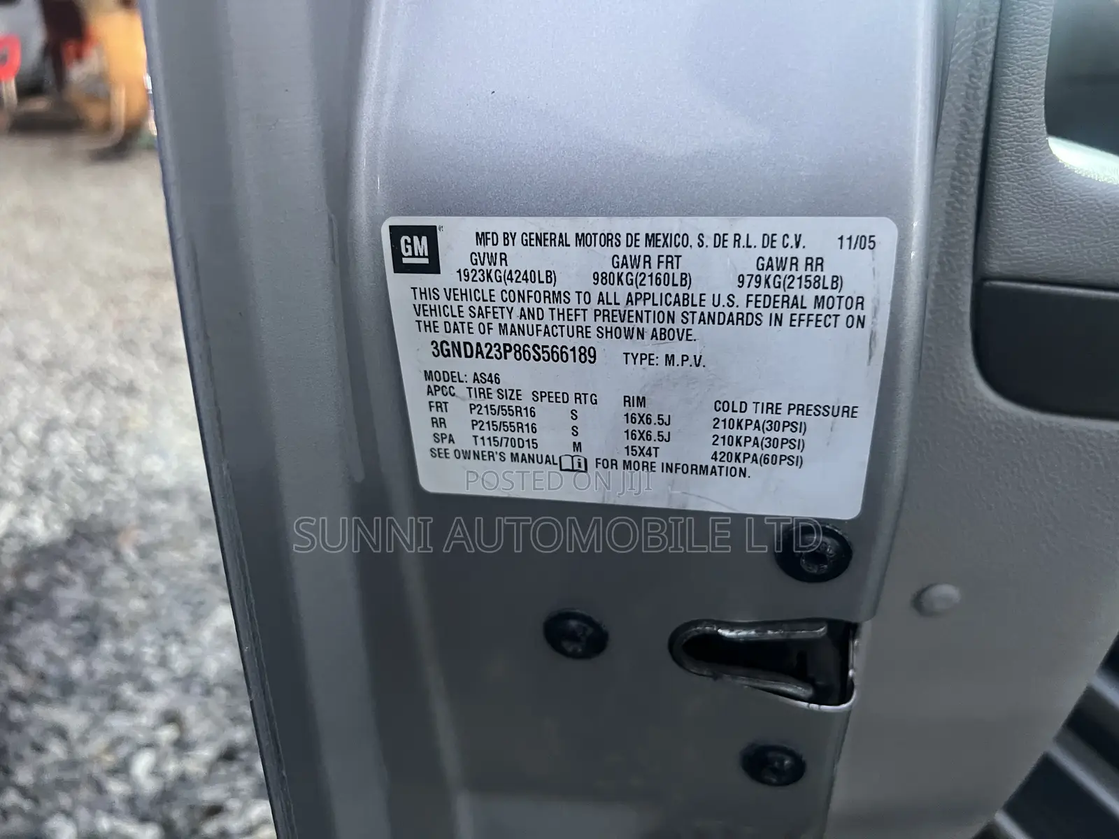 Chevrolet HHR 2006 Silver