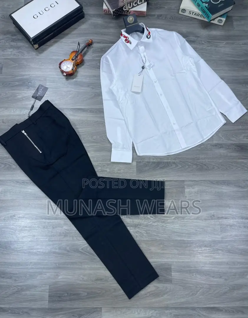 Classic Gucci Shirt And Pant And Other Brand