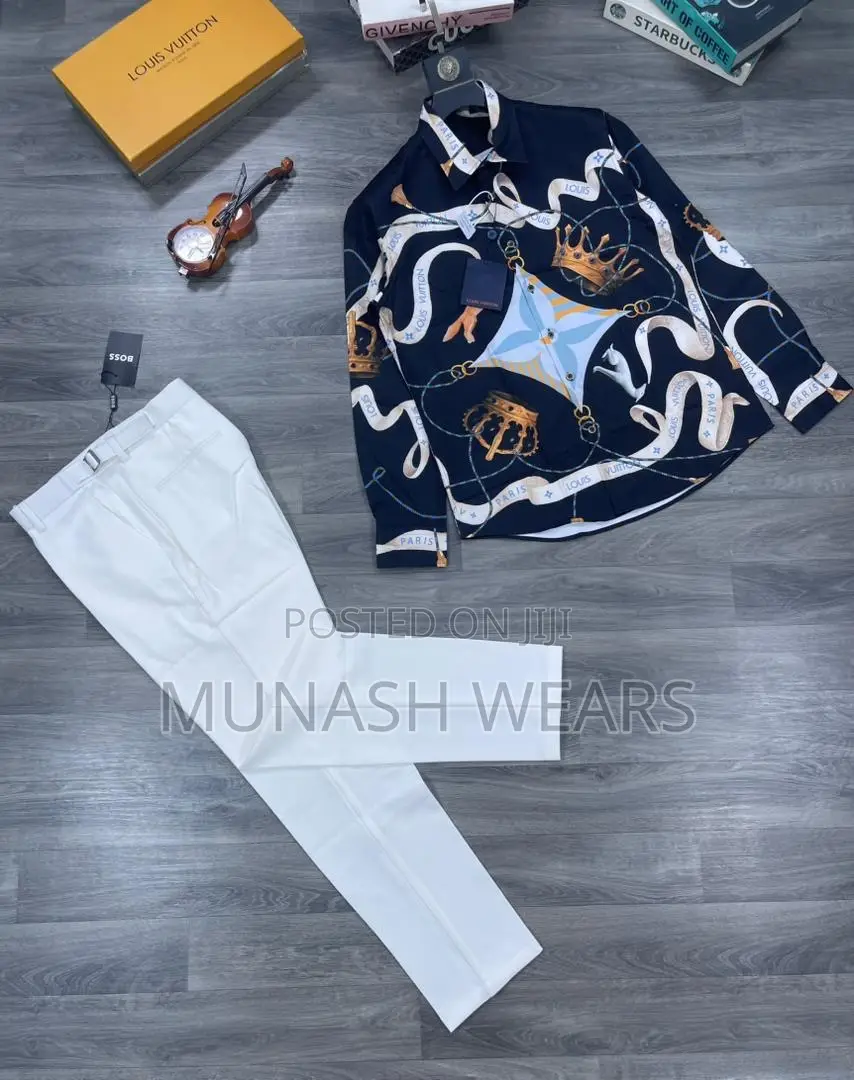 Classic Gucci Shirt And Pant And Other Brand