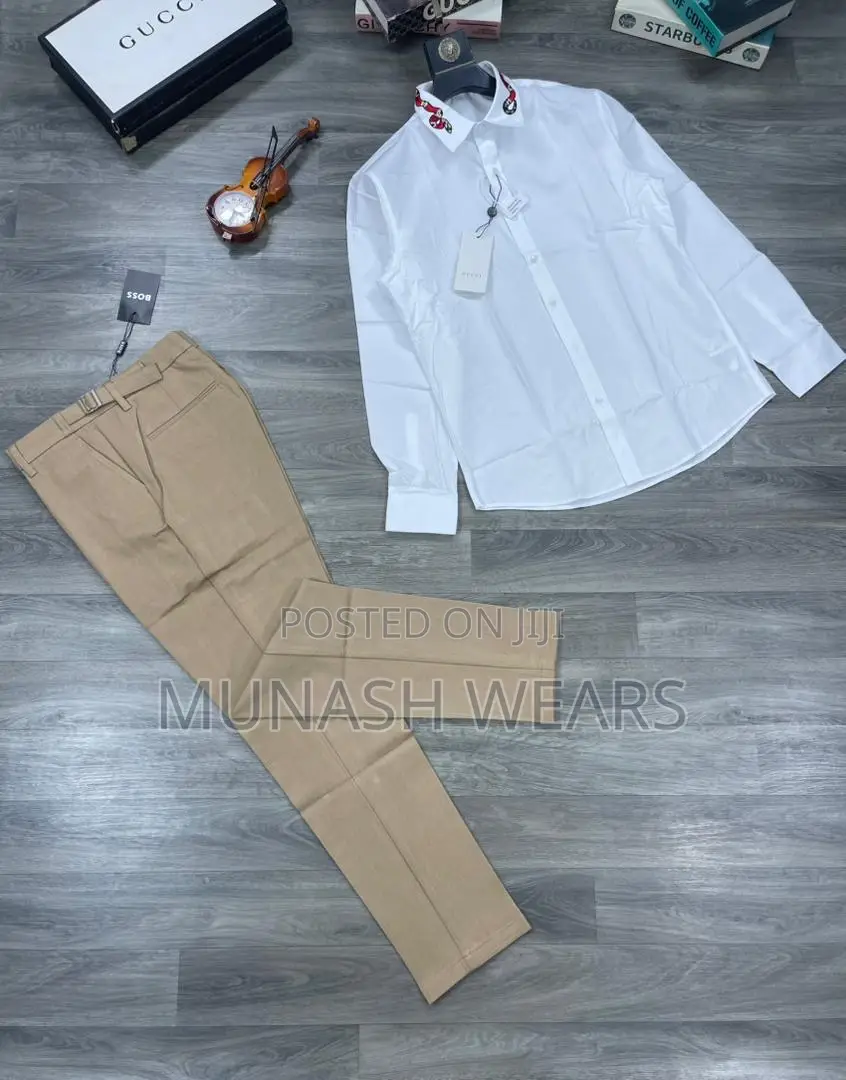 Classic Gucci Shirt X Pant For Men S-5xl