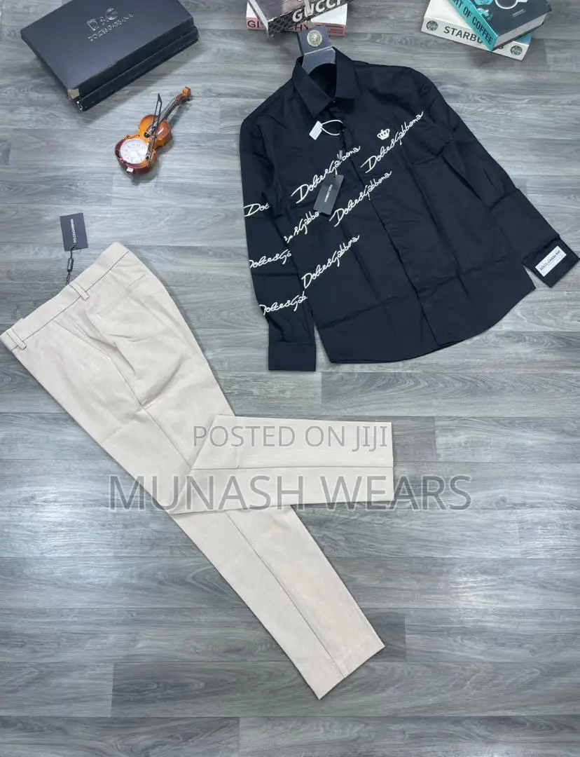 Classic Gucci Shirt X Pant For Men S-5xl