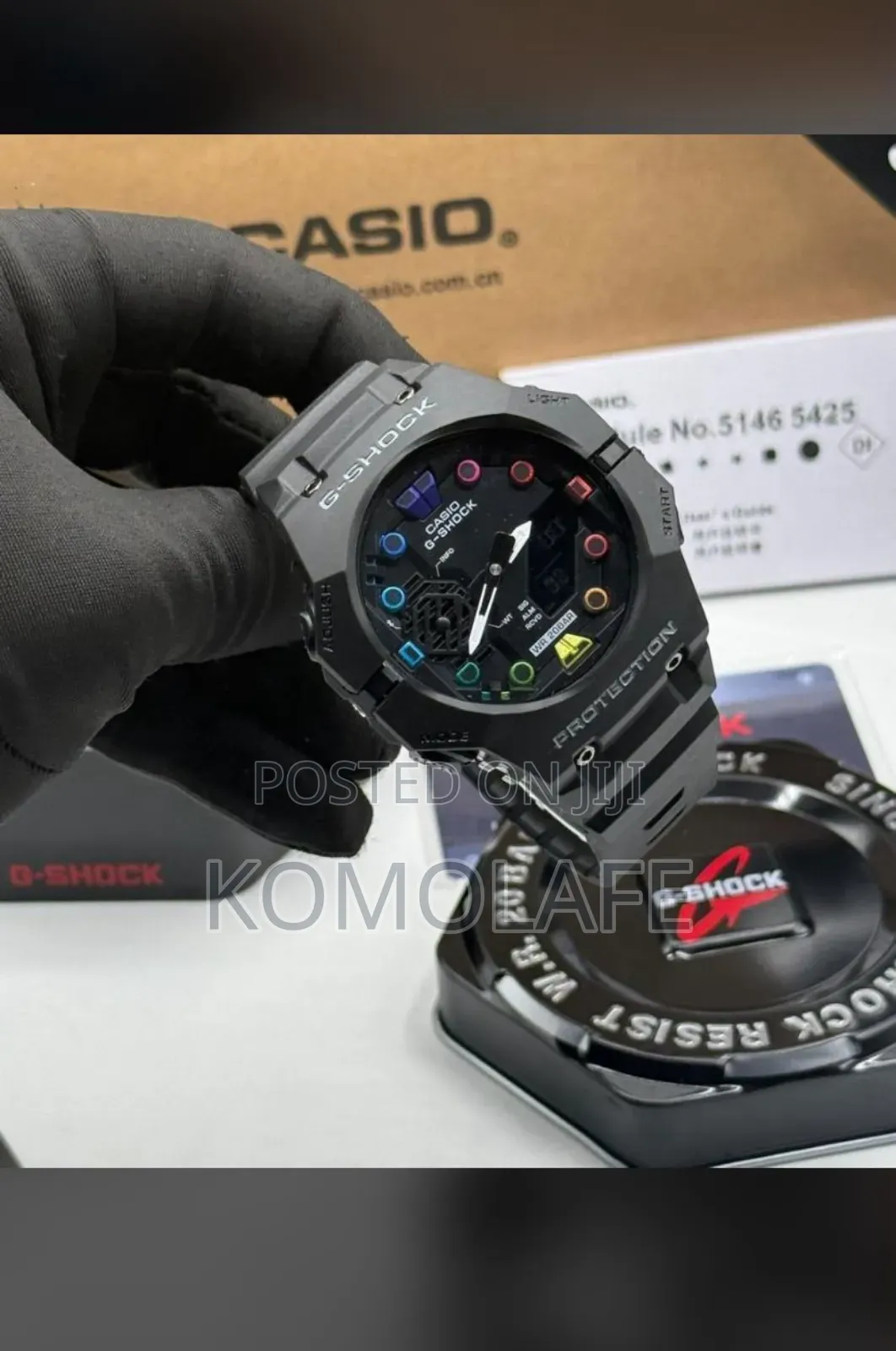 G-Shock Round Rubber