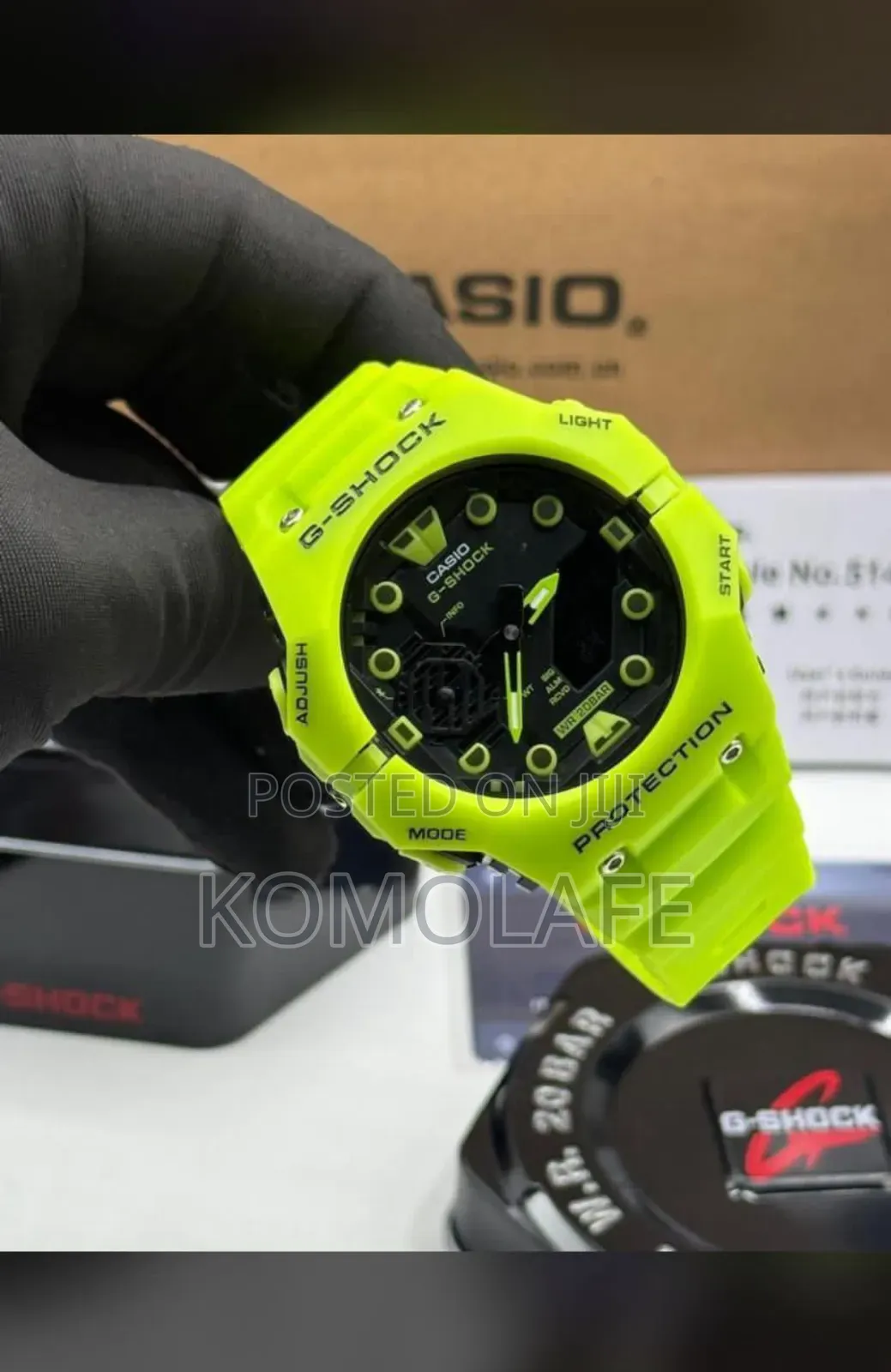 G-Shock Round Rubber