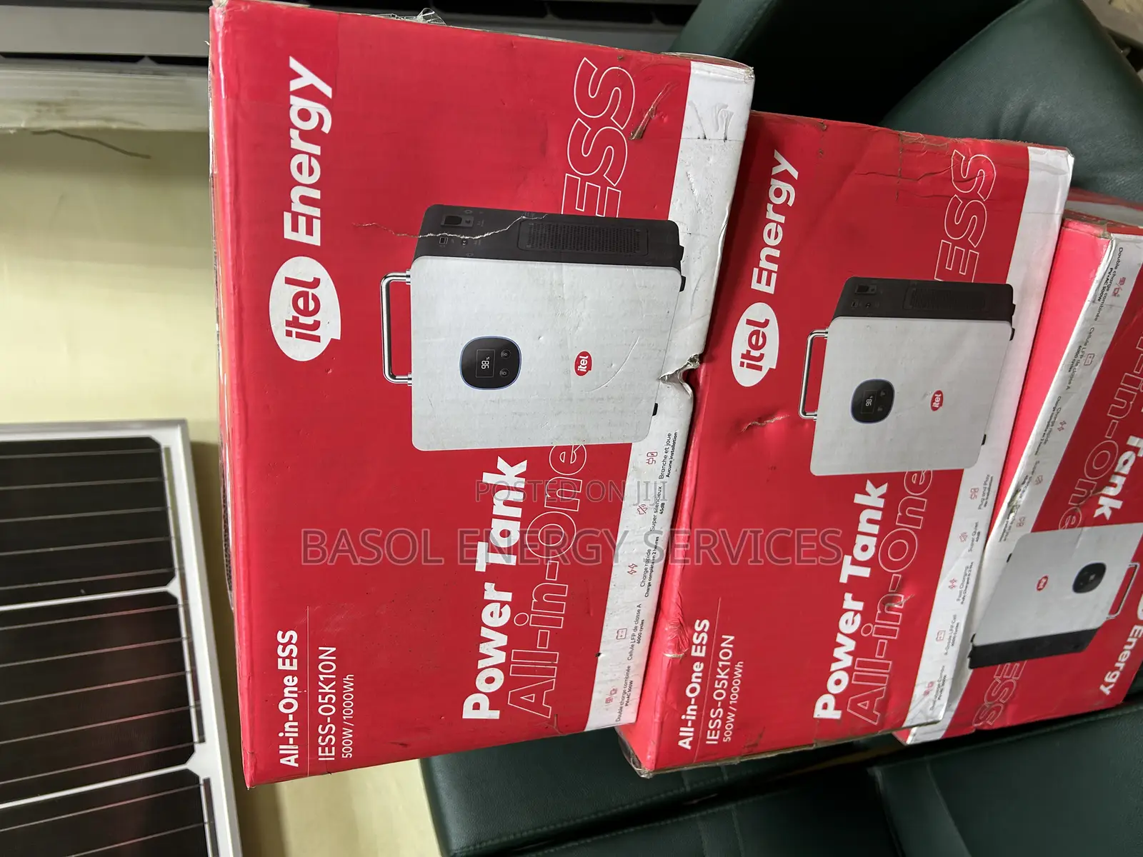 Itel 500w Solar Generator