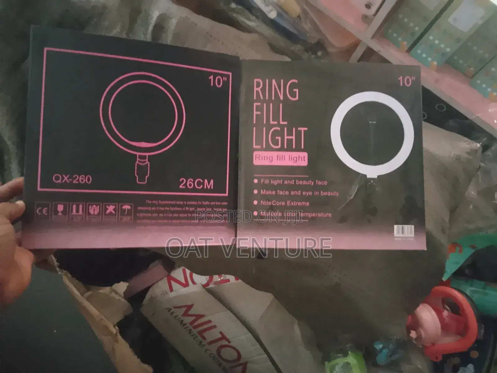 Professional 10-Inch(26cm) Led Ring Light–Perfect for Tiktok Youtube