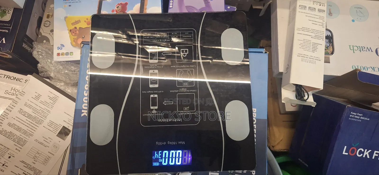 Digital Body Weight Scale (180kg Capacity)