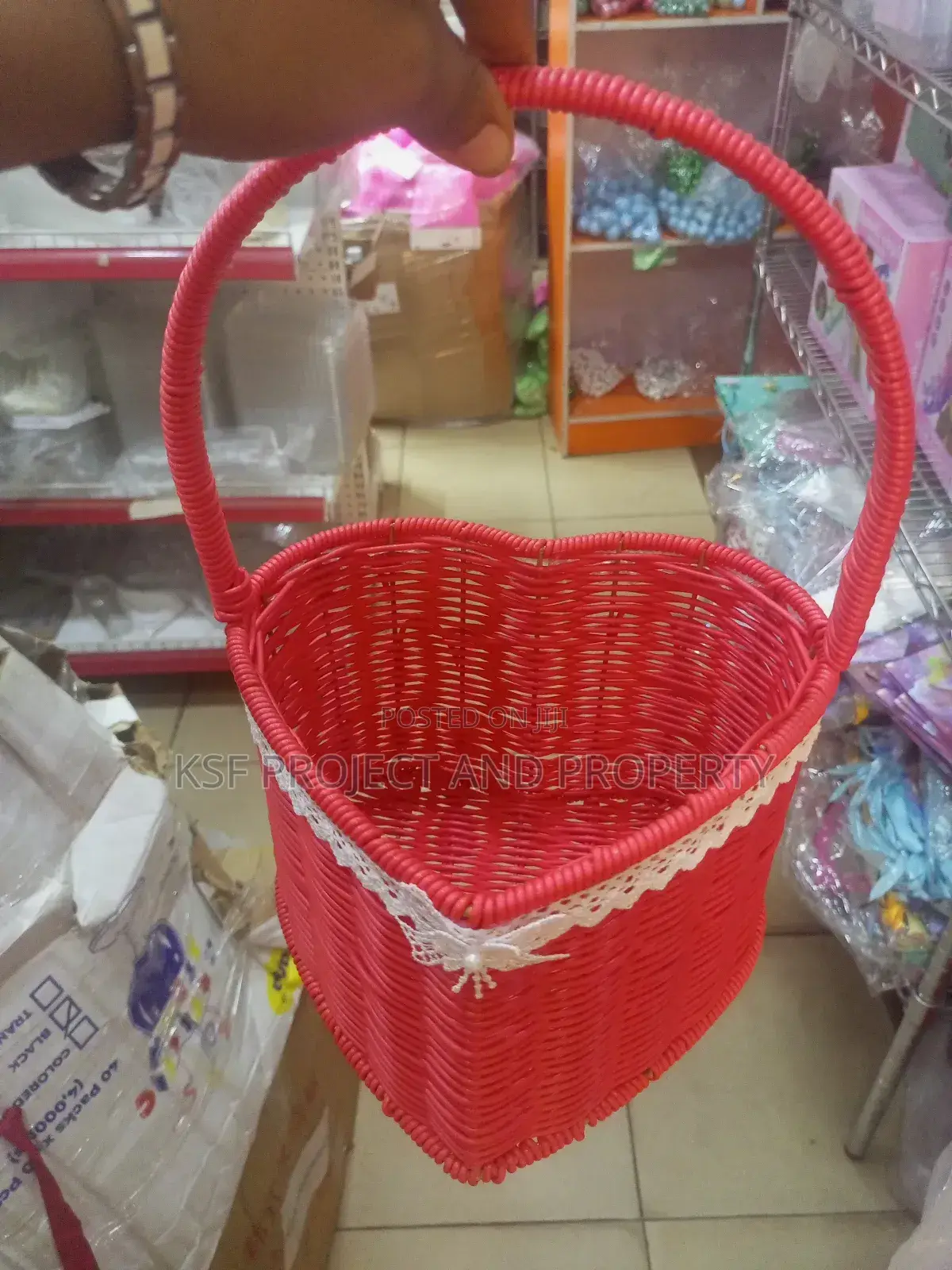 Valentine Basket For Hamper
