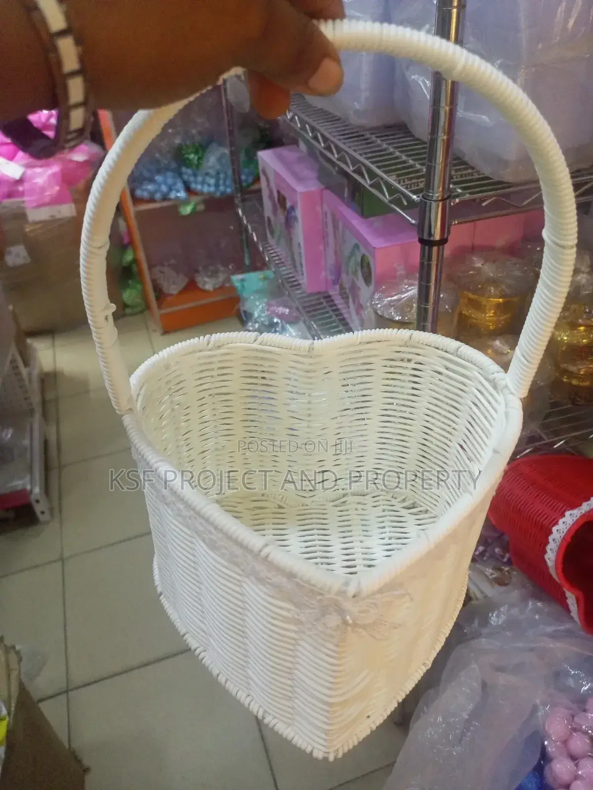 Valentine Basket For Hamper