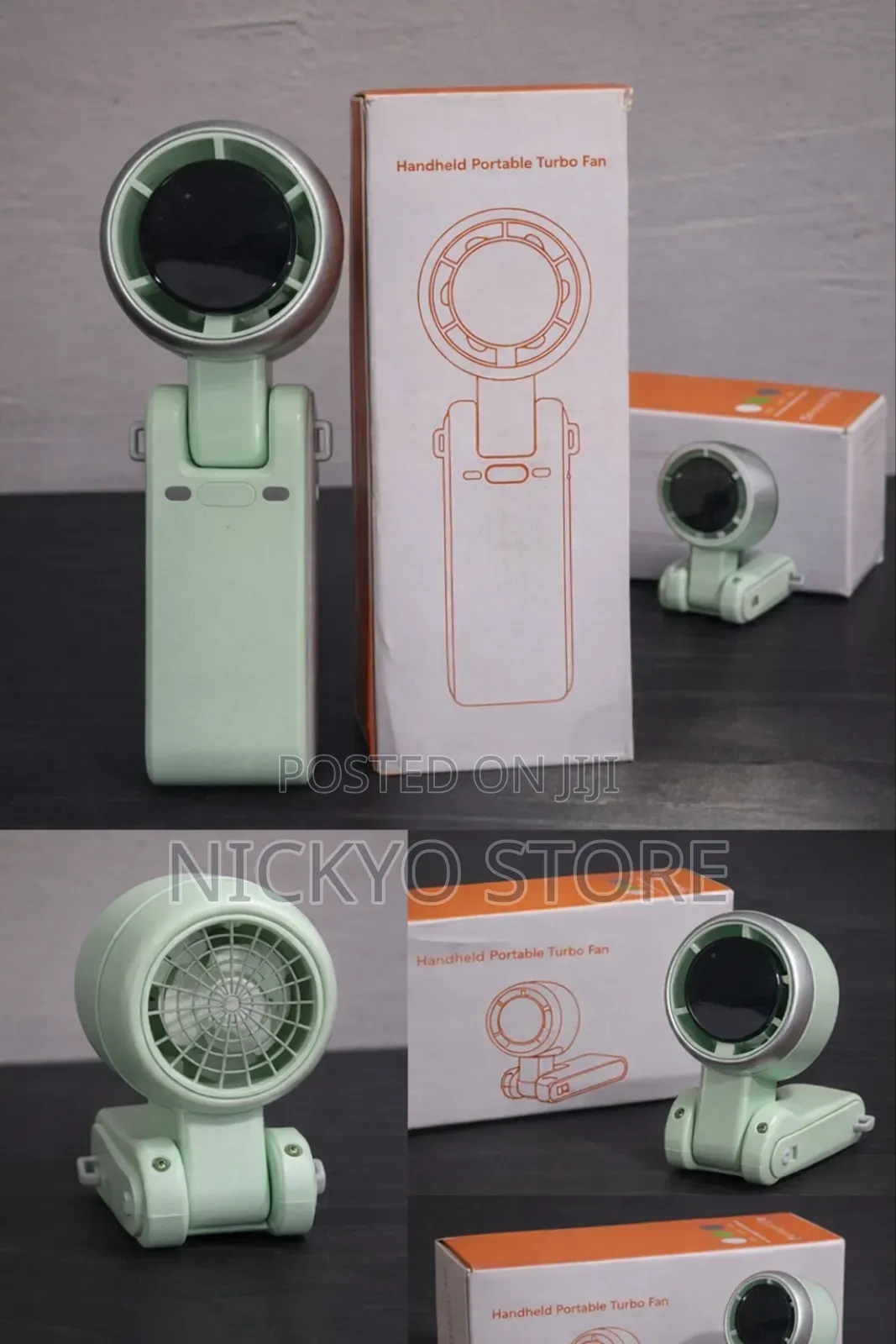 Handheld Mini Display Fan