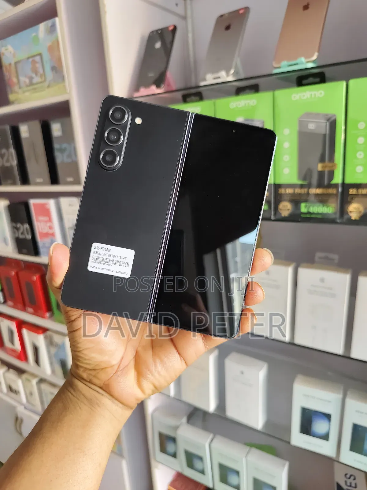 New Samsung Galaxy Z Fold 5 256 GB Black