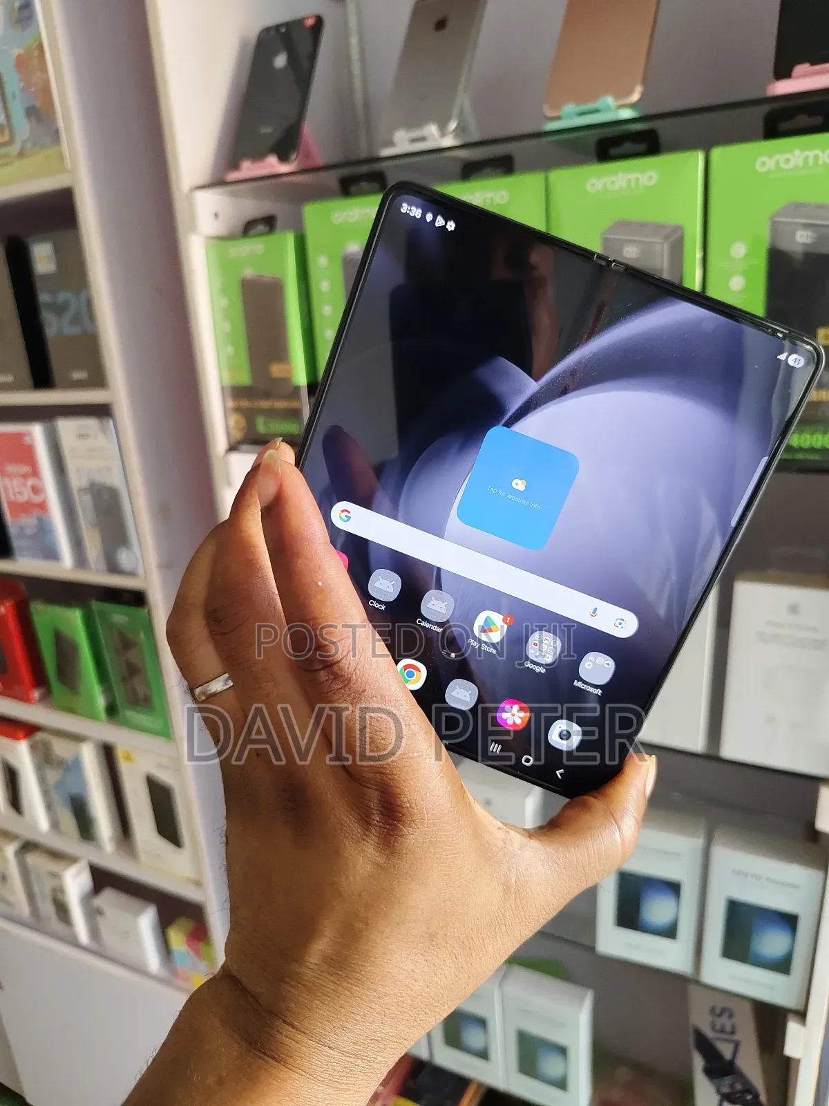 New Samsung Galaxy Z Fold 5 256 GB Black