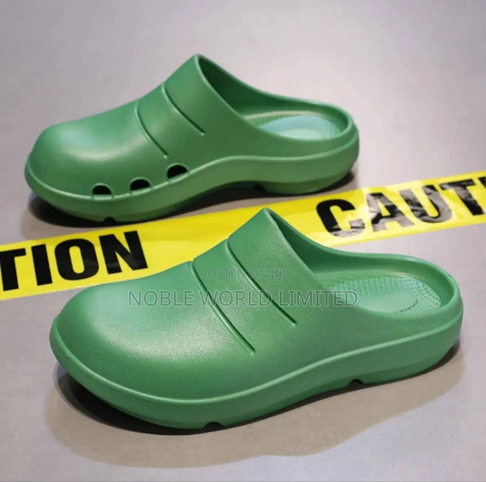 Green Color Crocs Frank 7j