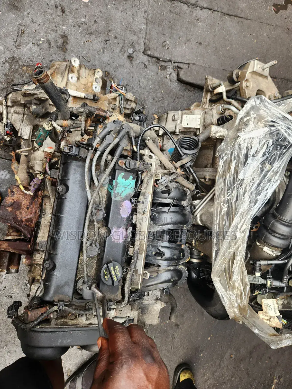 Complete Engine Ford Focus 1.6 2013 Sold With Warranty