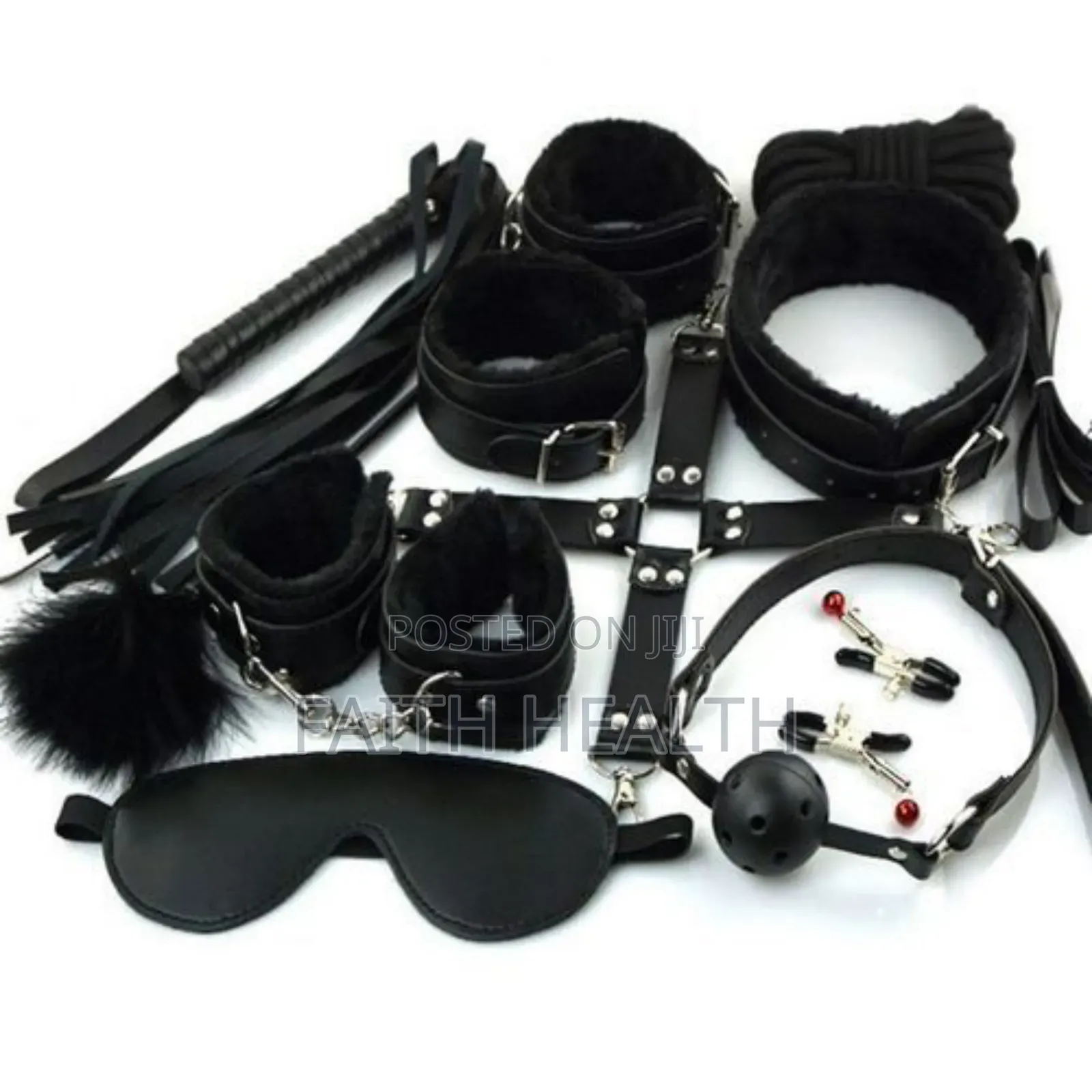 10 PCS Bondage Restraint Kit BDSM