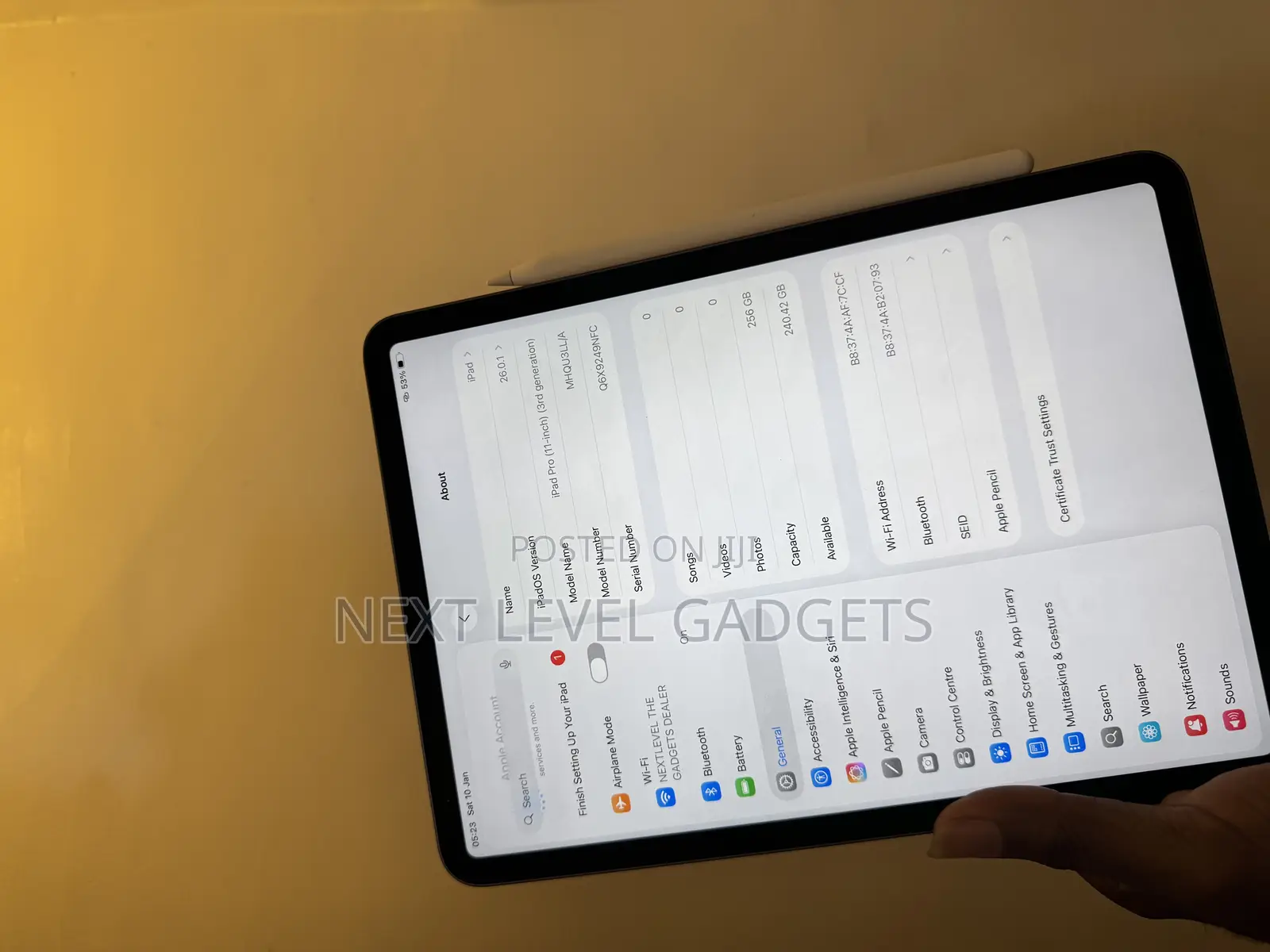 Apple iPad Pro 11 (2021) 256 GB Gray