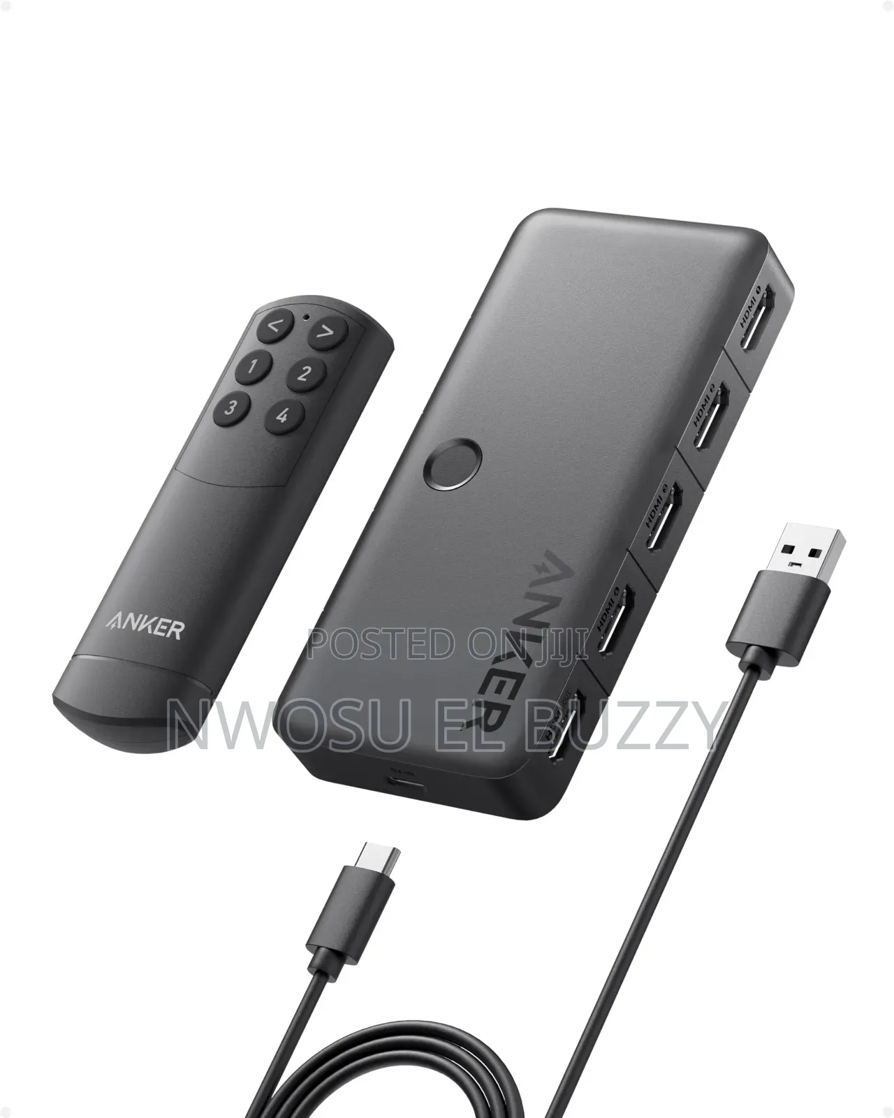 Anker Hdmi Switch 4 In 1 Out, 4k Hdmi