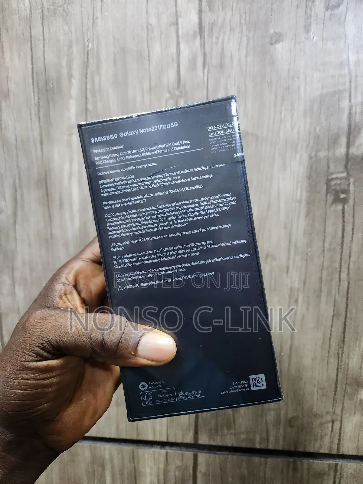New Samsung Galaxy Note 20 Ultra 256 GB Black