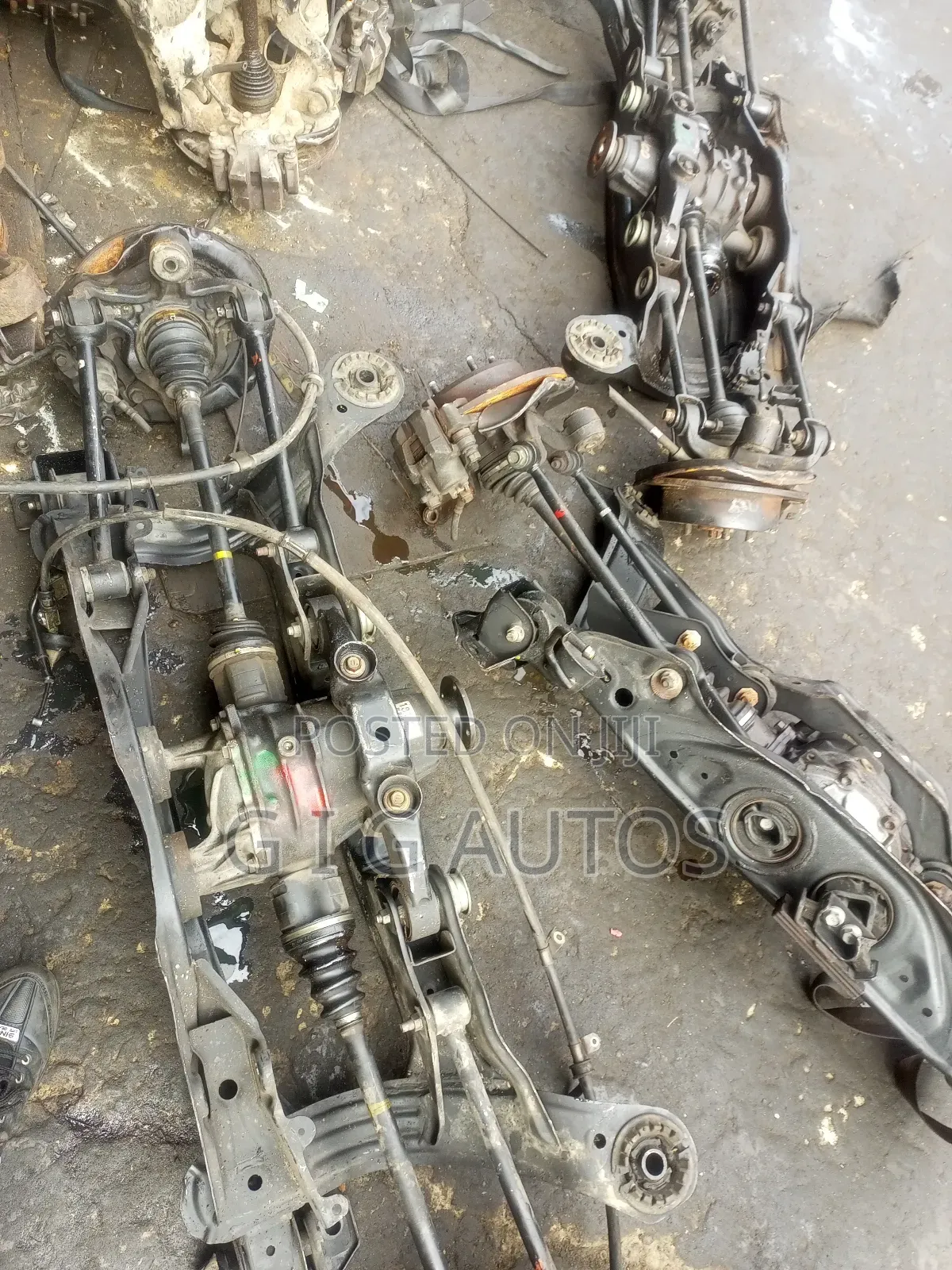 Back Axle Highlander 2005 to 2012