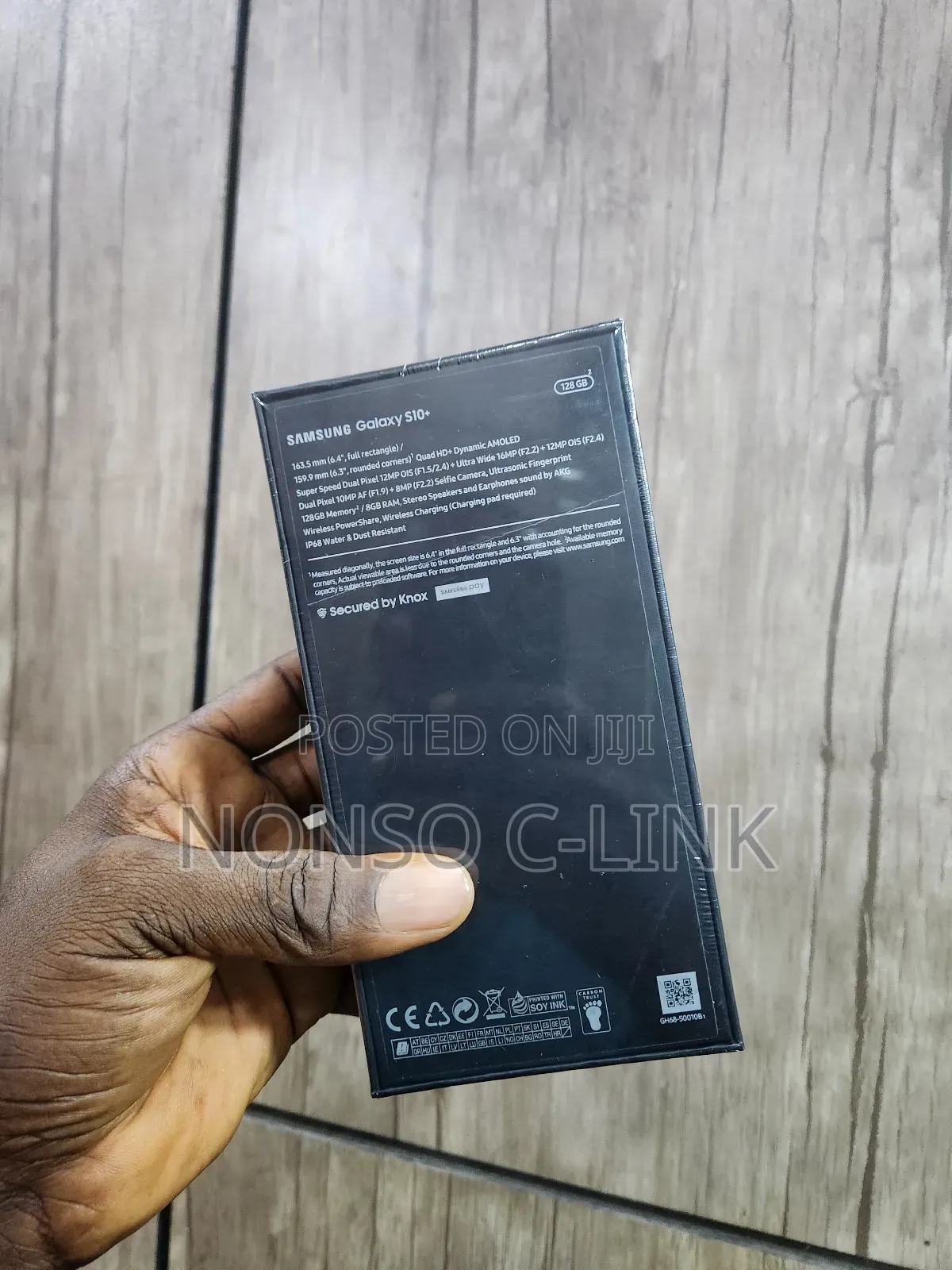 New Samsung Galaxy S10 Plus 128 GB Black