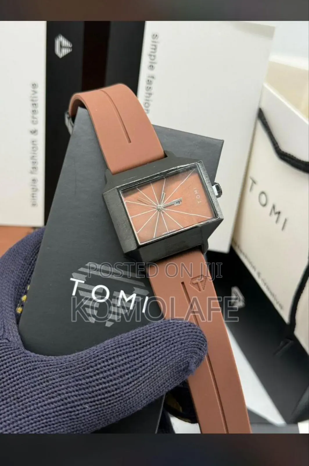 Tomi Rubber Square Face