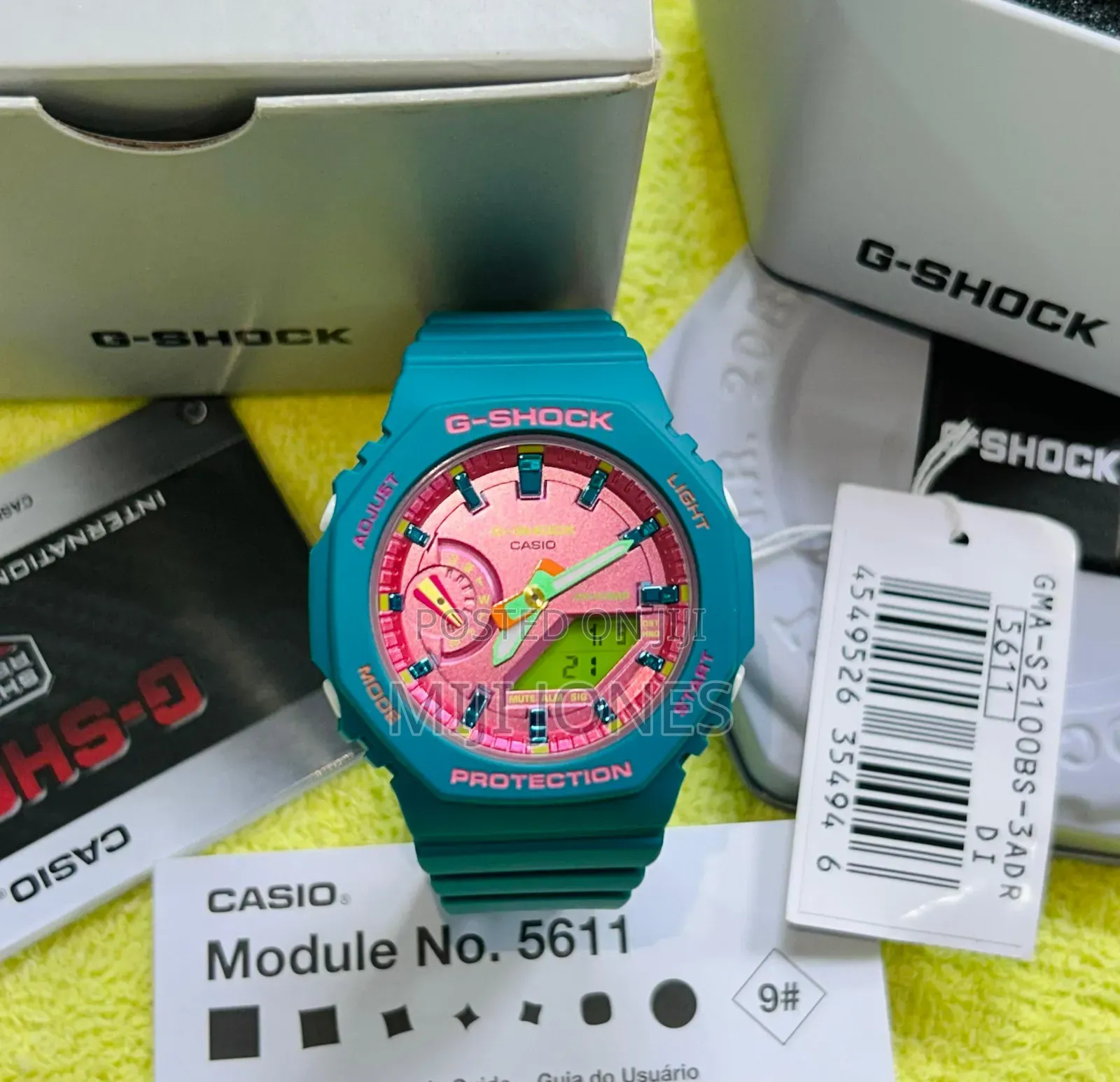 Original G-shock Ga‐2100“Tough”–Stylish,Reliable & Ready For Anything*