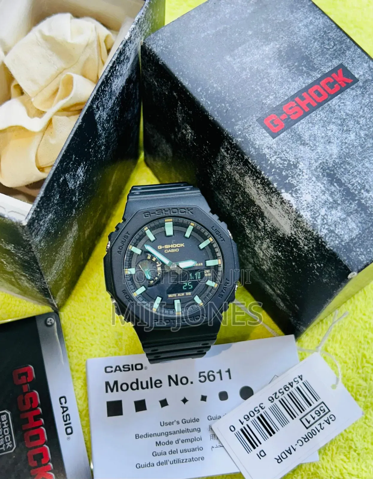 Original G-shock Ga‐2100“Tough”–Stylish,Reliable & Ready For Anything*
