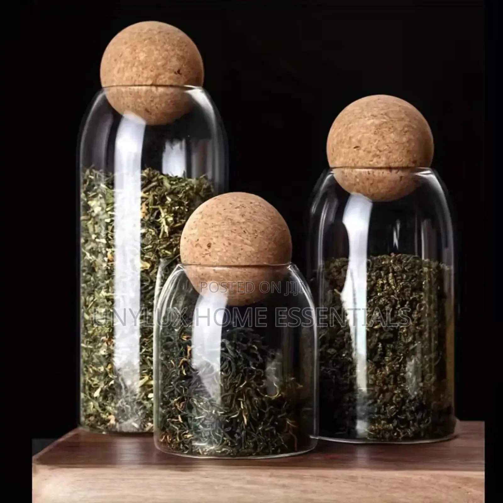 3in1 Stylish Airtight Kitchen Jar