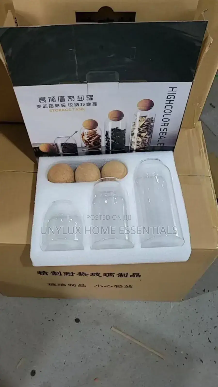 3in1 Stylish Airtight Kitchen Jar