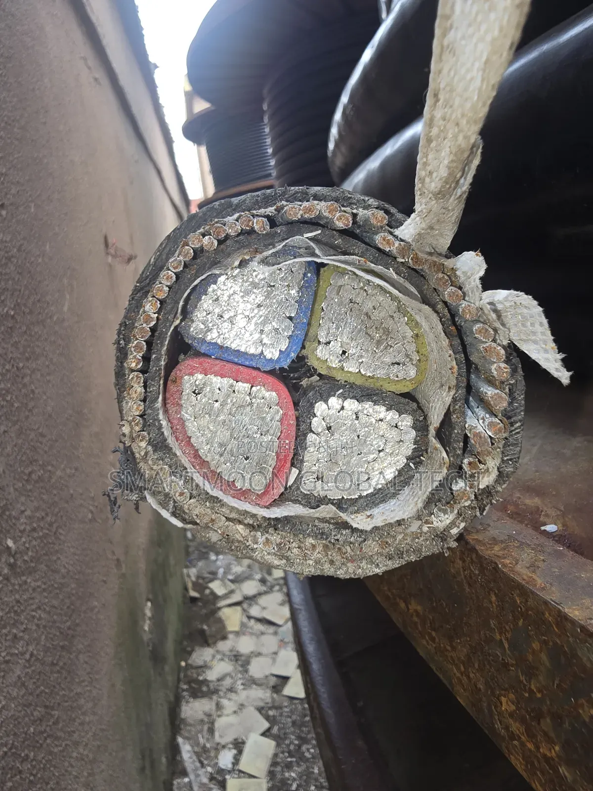240mm 4core Aluminum Armored Cable