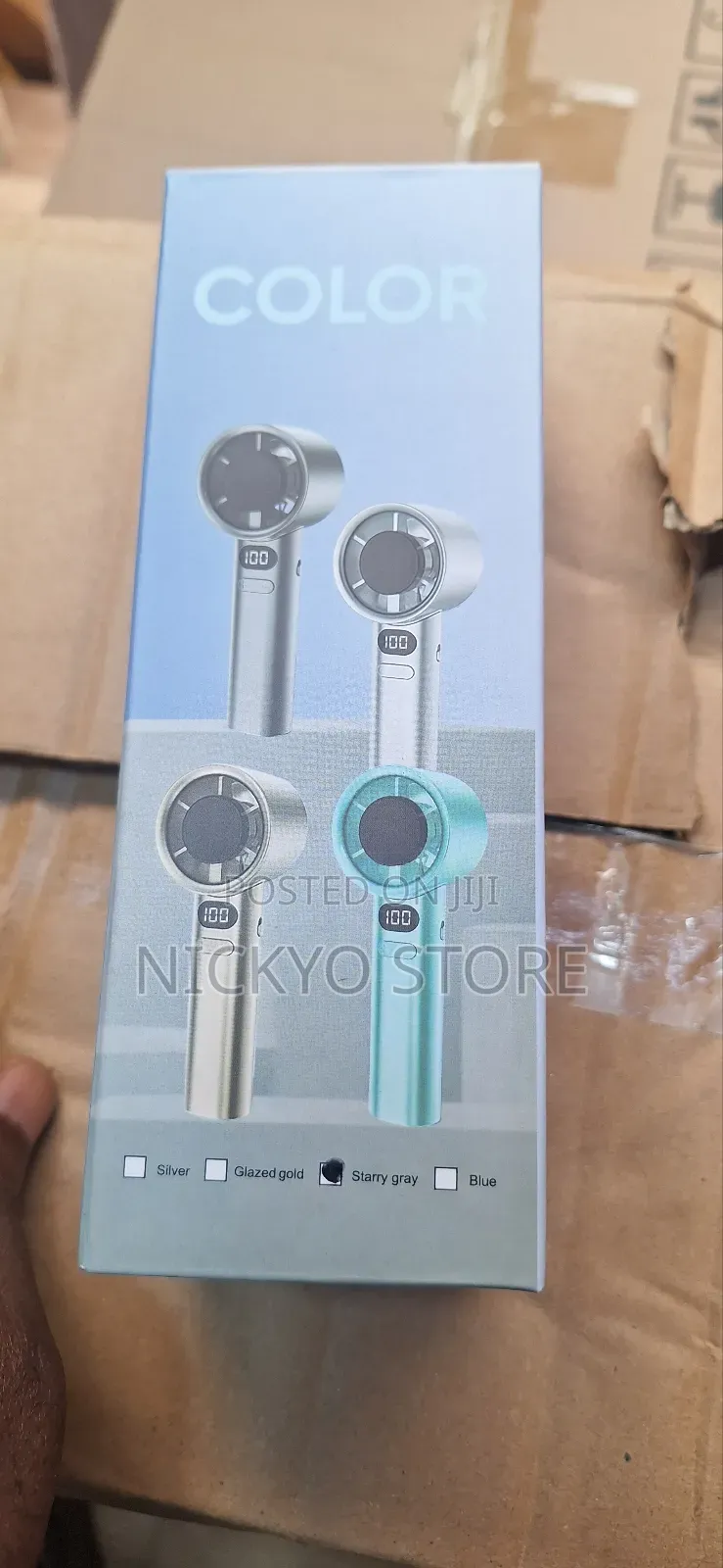 M11 Rechargeable Handheld Fan (Infinite Variable Speed)