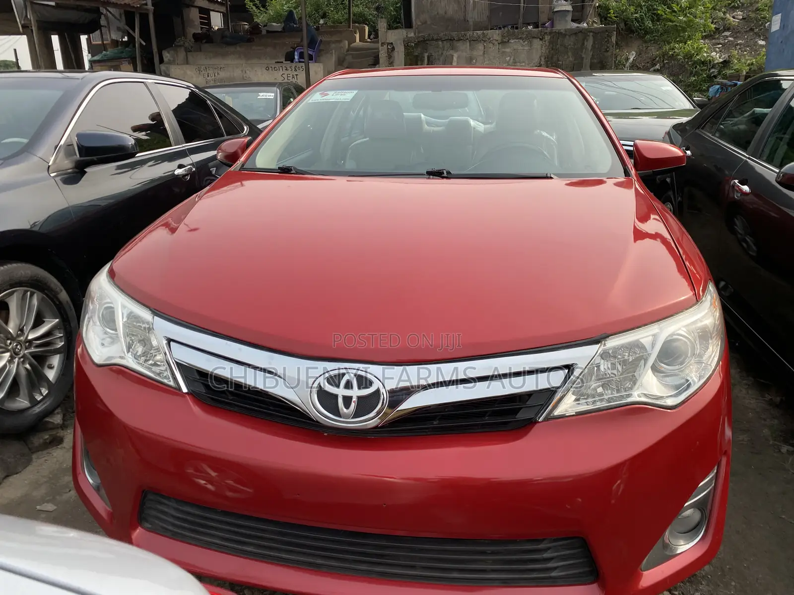 Toyota Camry XLE 4dr Sedan (2.5L 4cyl 6A) 2012 Red