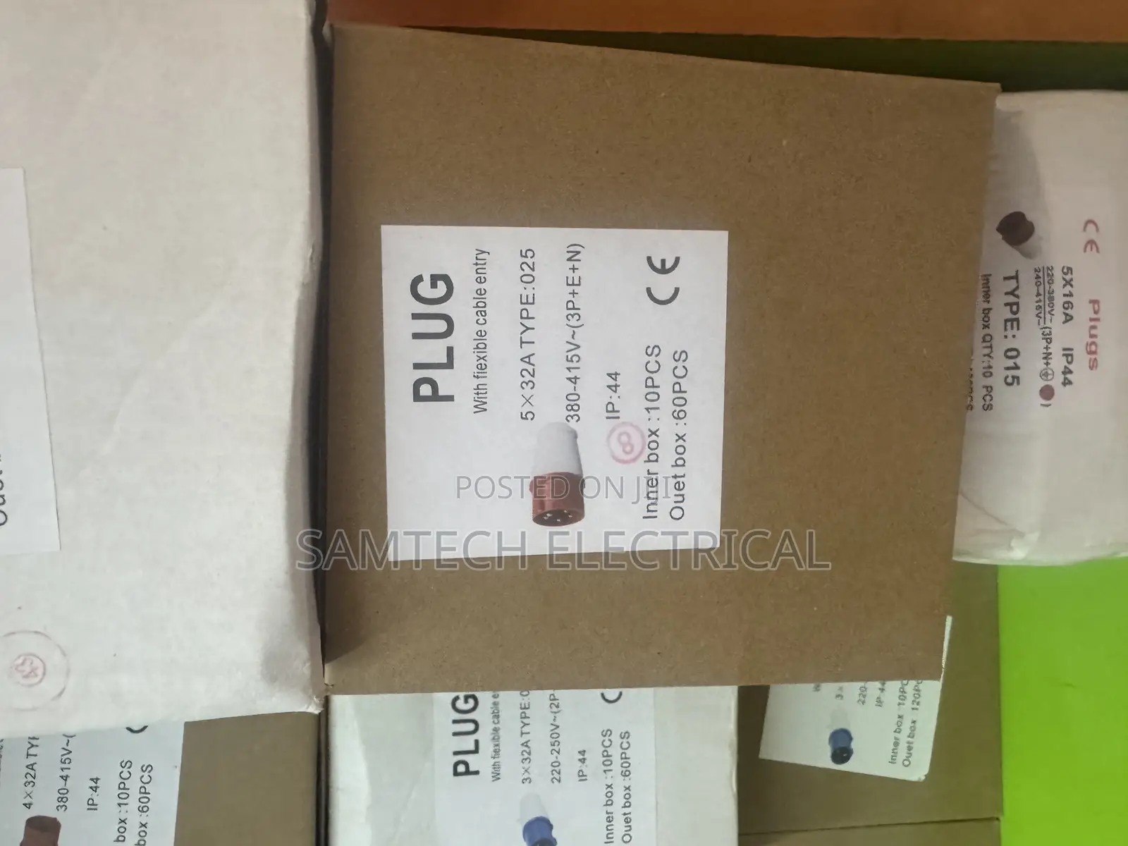 32a 5 Pins Industrial Plug and Socket
