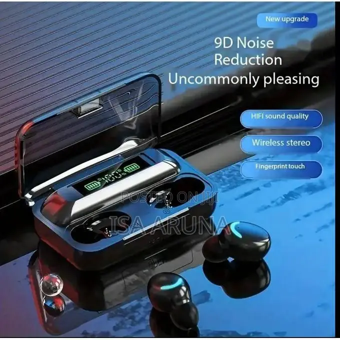 BTH-F9-5 Earbud - TWS Wireless Earpod, Buds With Noise Cancellation