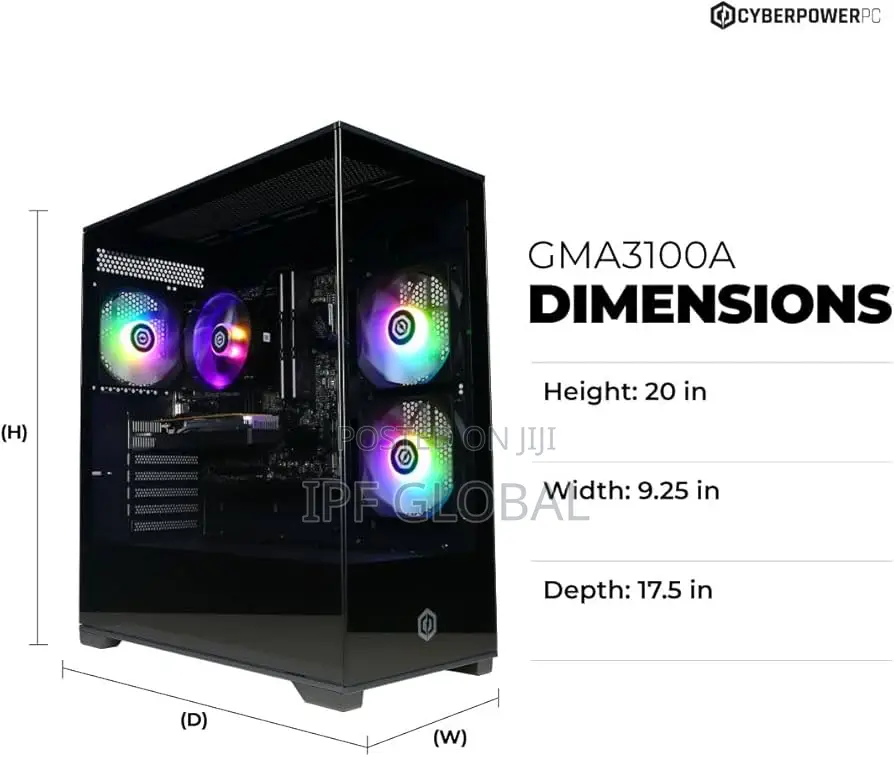 New CyberpowerPC AMD Ryzen 5 Configurator 16GB Intel Core i5 SSD 1T