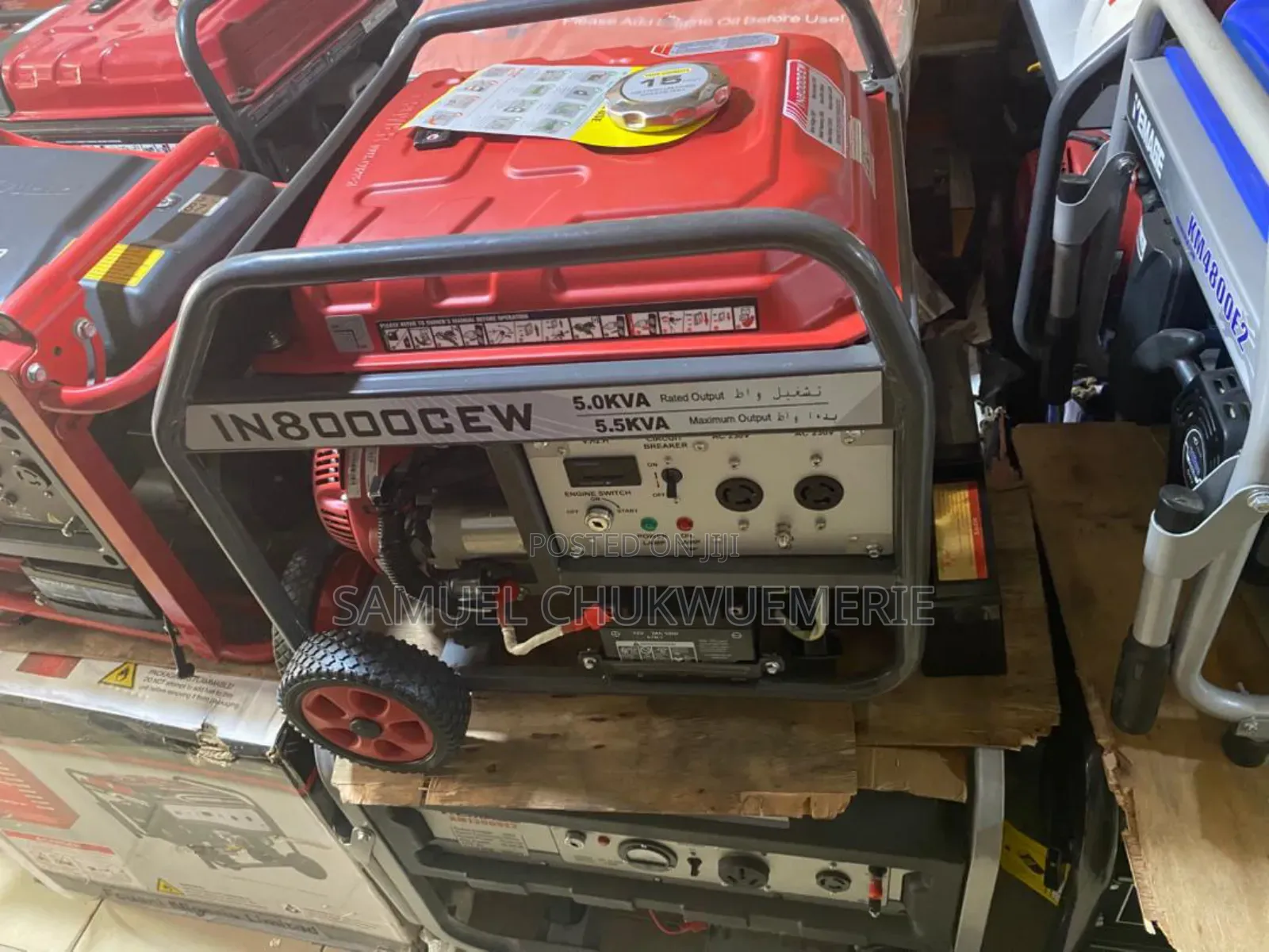 Ipower Generator 5kva Copper Coil