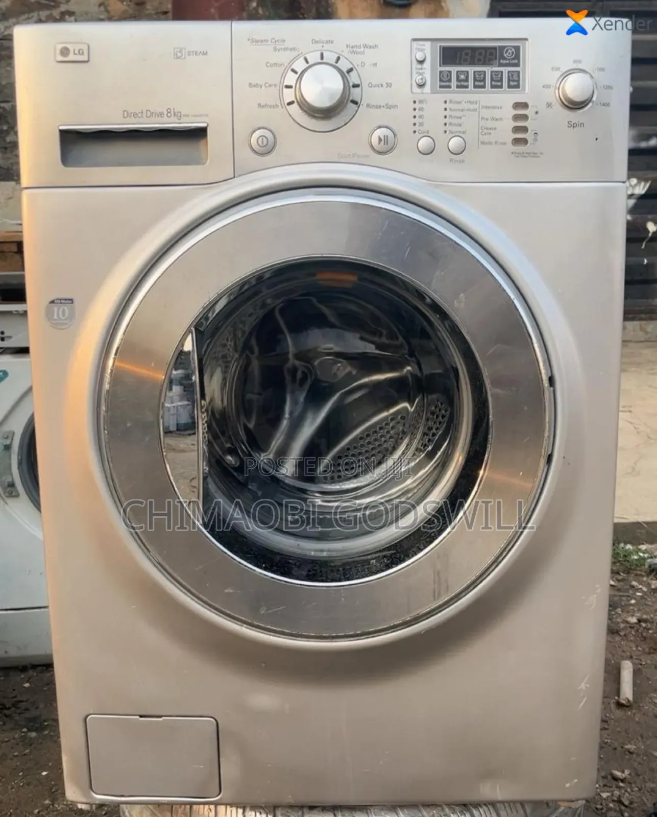 Original Inverter 8kg Washing Machine and Spin