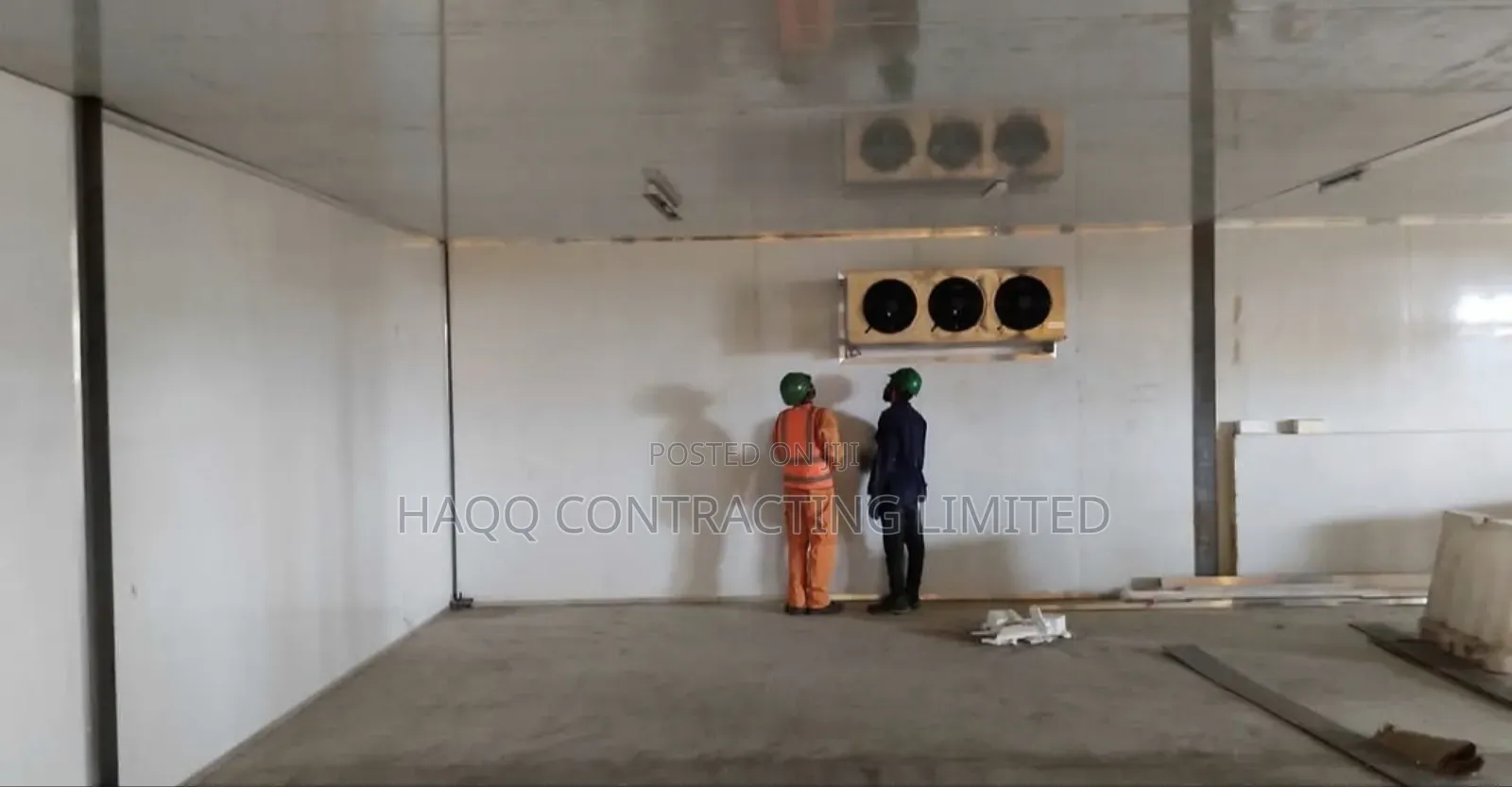 Solar Cold Room Fabrication
