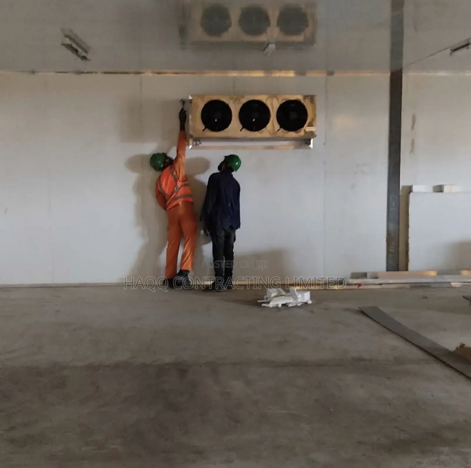 Solar Cold Room Fabrication