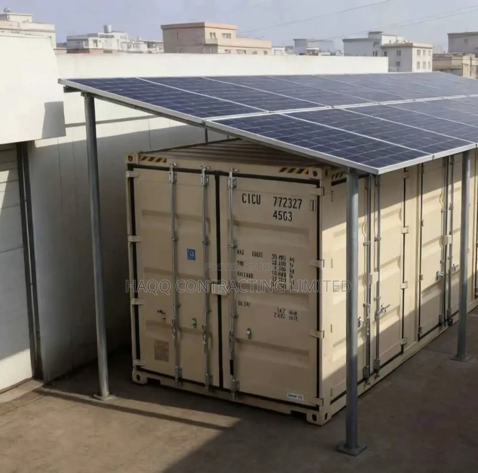 Solar Cold Room Fabrication