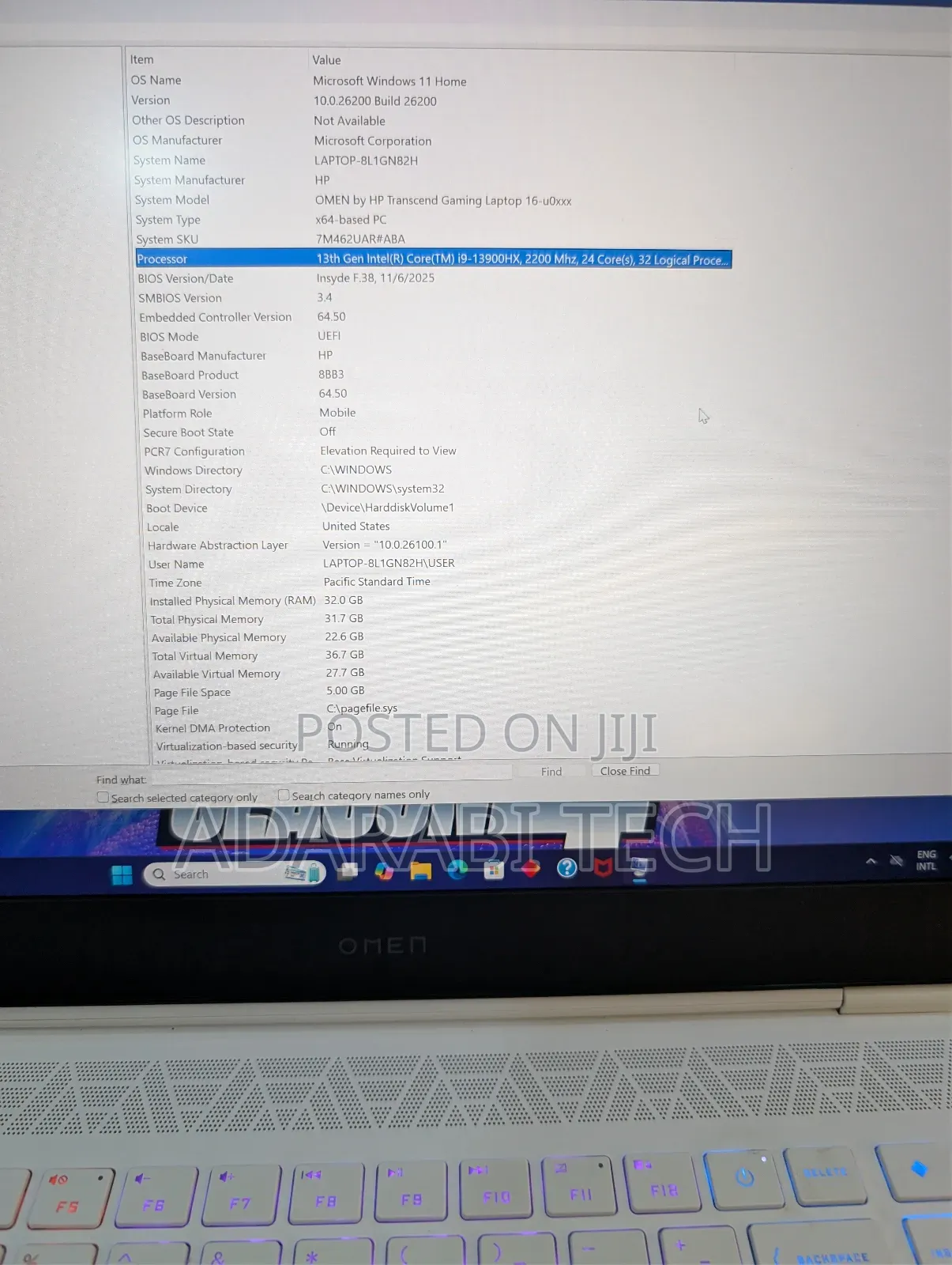 Laptop HP Omen 16 32GB Intel Core I9 SSD 1T