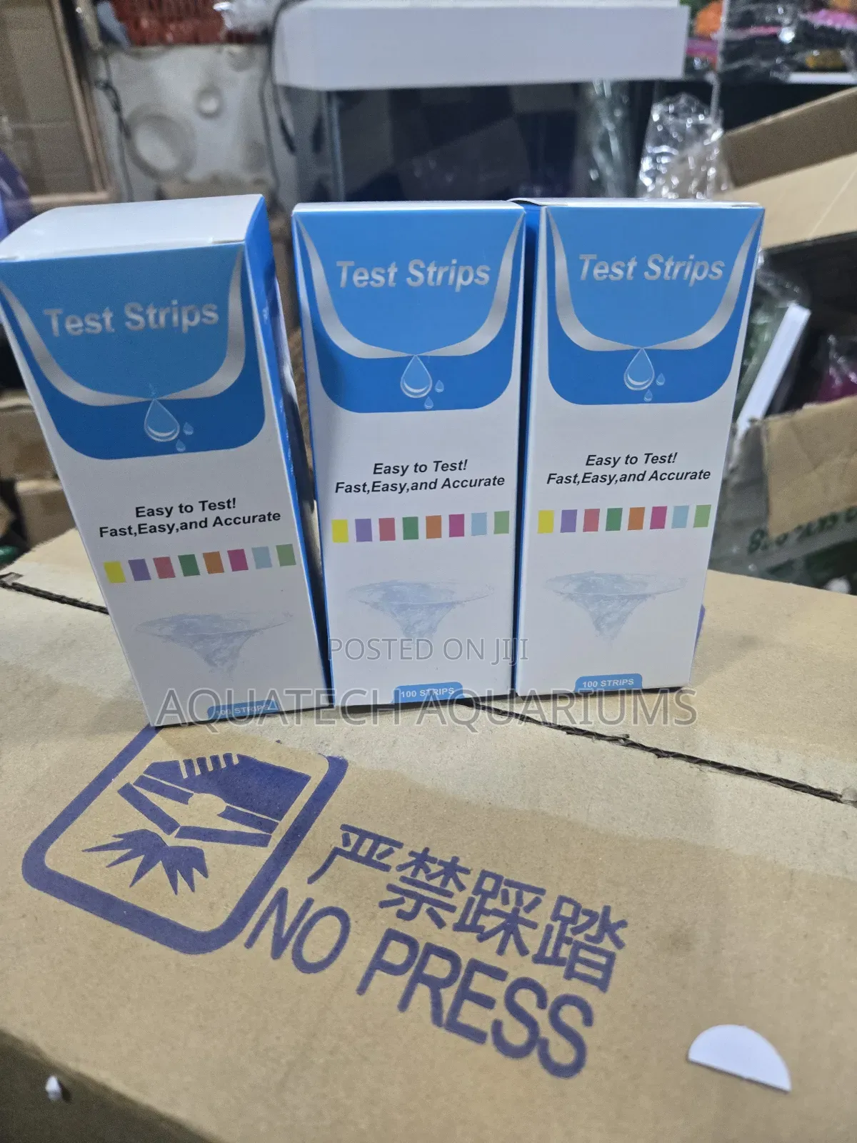9 in 1 Water Test Strip for Fish Farming and Aquarium