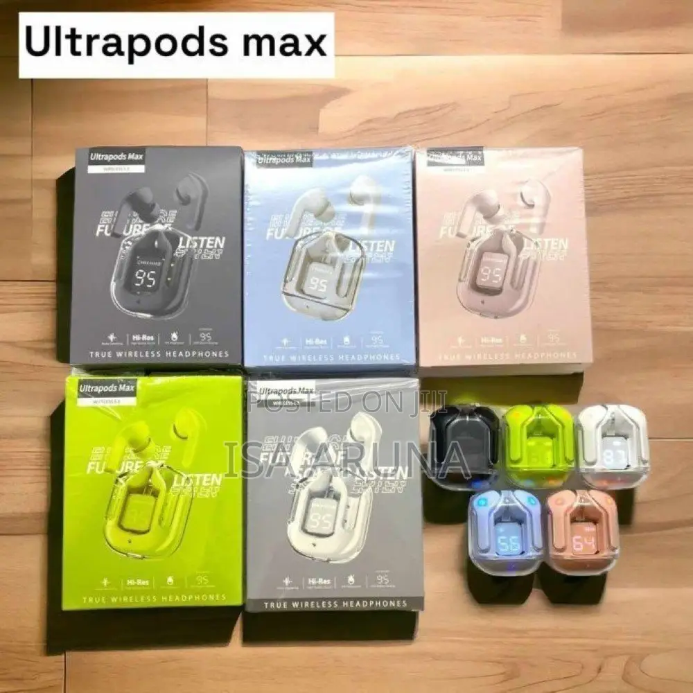 Ultrapods Max Bluetooth Eàrbuds Wireless Headset Aírpods - Any Colour