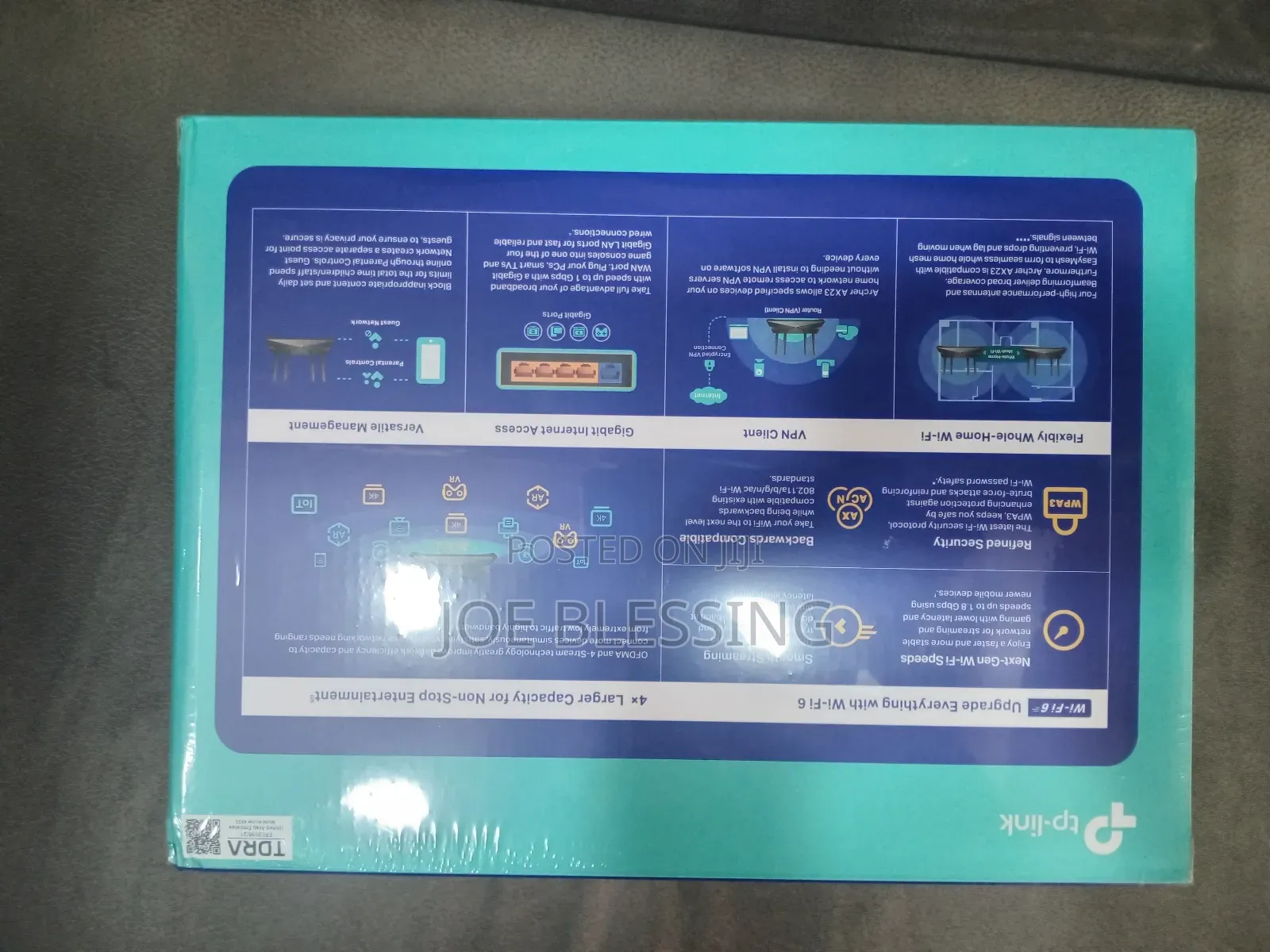 Ax1800 Dual Band Wifi 6 Router