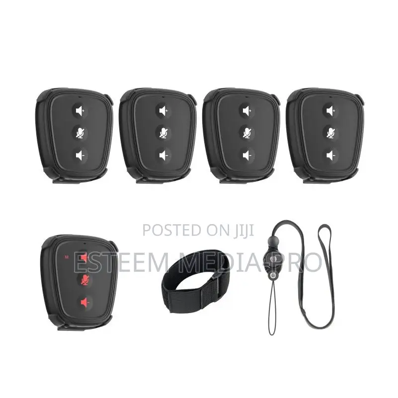 Came-Tv Nano, a Small Digital Wireless Intercom Pod - Nano 5pcs Kit