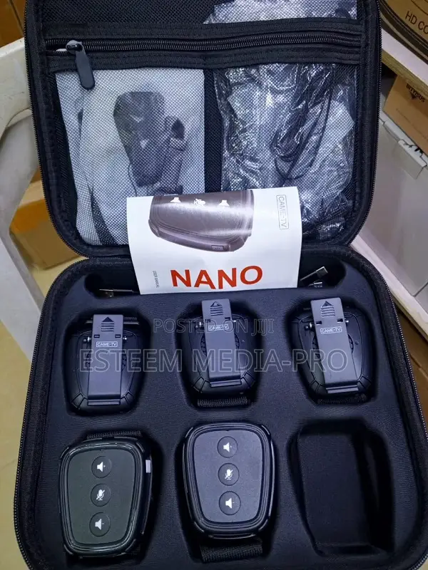 Came-Tv Nano, a Small Digital Wireless Intercom Pod - Nano 5pcs Kit