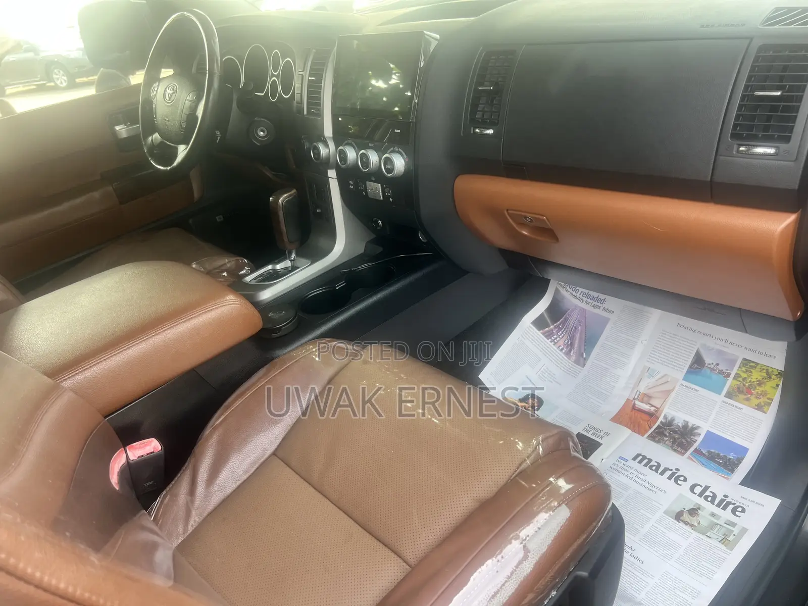 Toyota Sequoia Platinum 4dr SUV (5.7L 8cyl 6A) 2013 Black