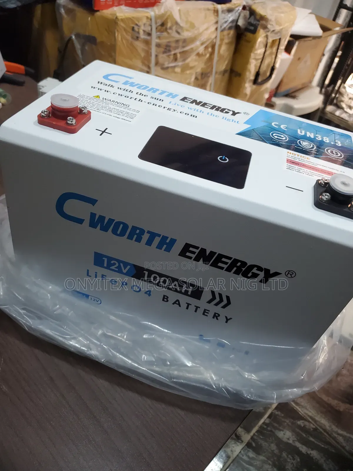 Original C Worth Lithium Battery 1.28kwh 12.8v