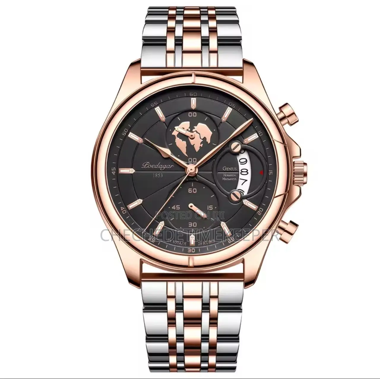 Poedagar Chronograph Watch